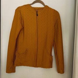 New Mix Mustard Textured Stretch Headband